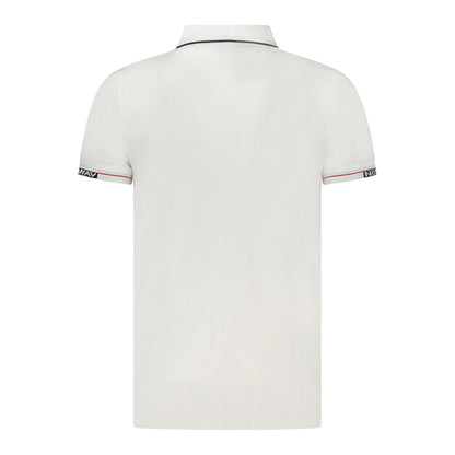 Polo homme en coton blanc Norvège 1963