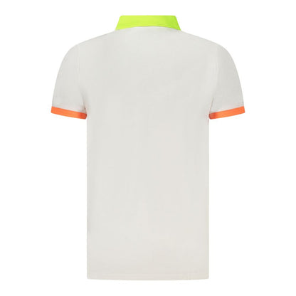 Polo homme en coton blanc Norvège 1963