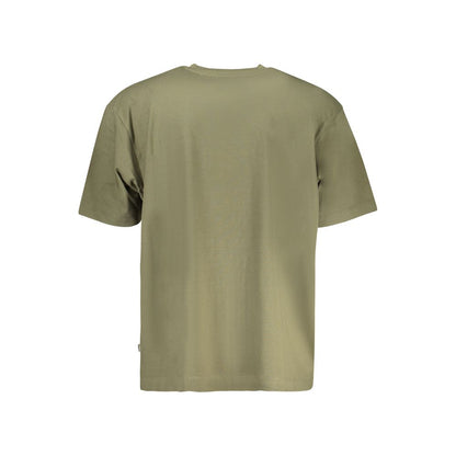 T-shirt Guess Jeans en coton vert pour homme
