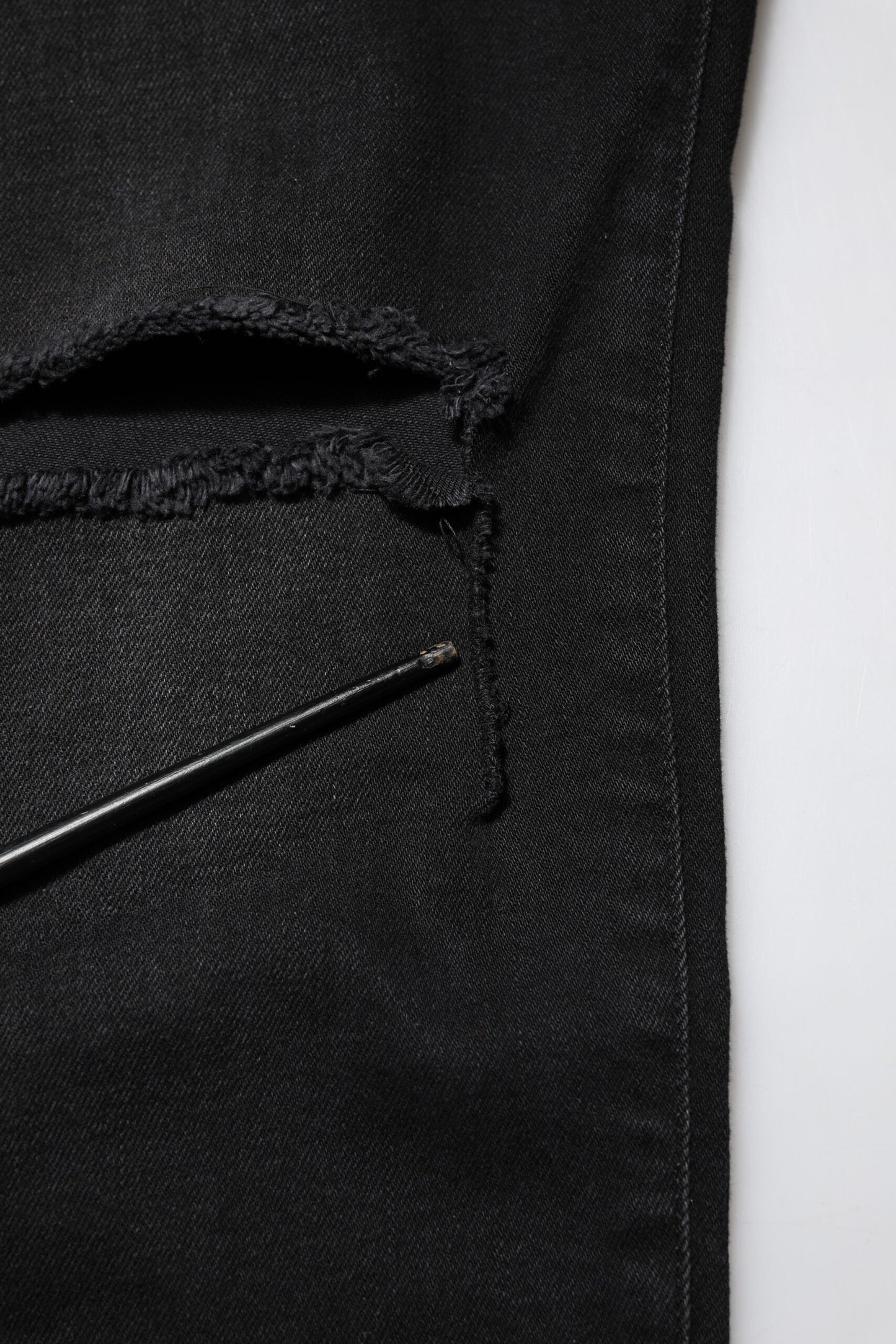 Dolce &amp; Gabbana Black Cotton Skinny Denim Jeans
