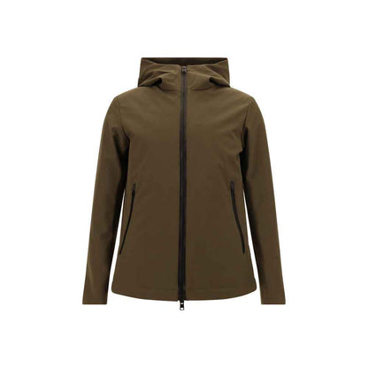 Woolrich Pacific Soft Jacket Polyester Elastane Monochrome