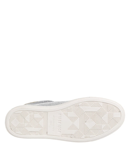 HIDE & JACK Gray Suede Low Top Lace Up Sneakers Shoes by HIDE & JACK