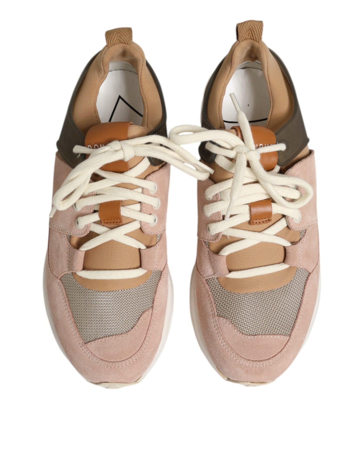 Dondup Multicolor Suede Low Top Women Sneakers Shoes by Dondup