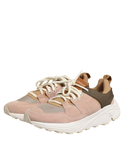Dondup Multicolor Suede Low Top Women Sneakers Shoes by Dondup