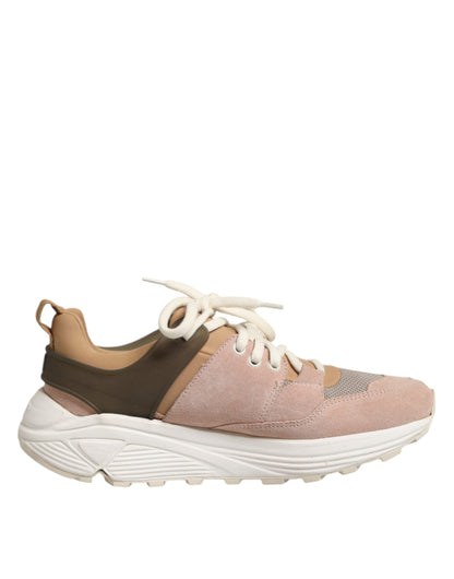 Dondup Multicolor Suede Low Top Women Sneakers Shoes by Dondup