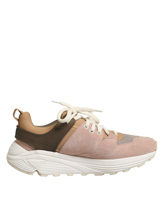 Dondup Multicolor Suede Low Top Women Sneakers Shoes by Dondup