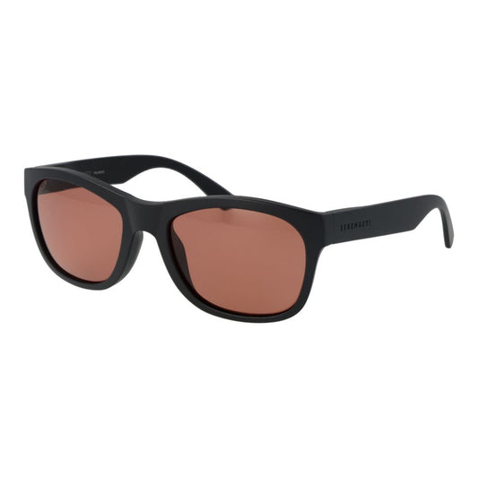 Lunettes de soleil unisexes noires Serengeti