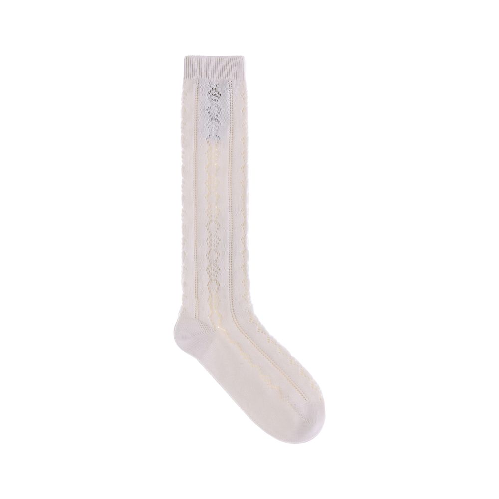 Chaussettes en coton crocheté Valentino Garavani