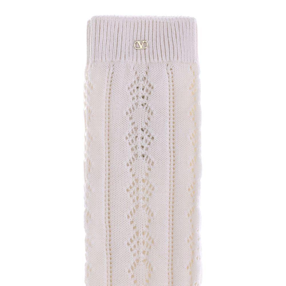 Chaussettes en coton crocheté Valentino Garavani