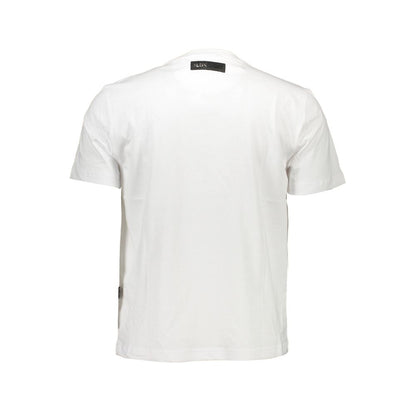 T-shirt en coton blanc Plein Sport