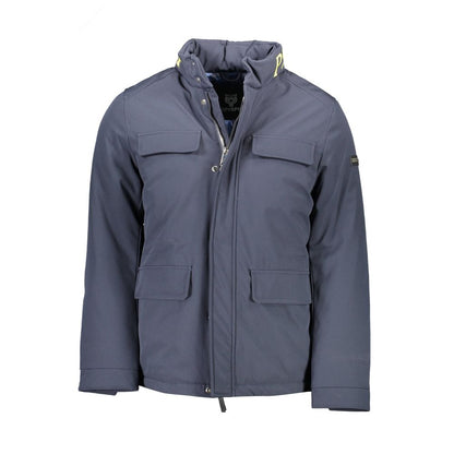 Veste Plein Sport en polyester bleu