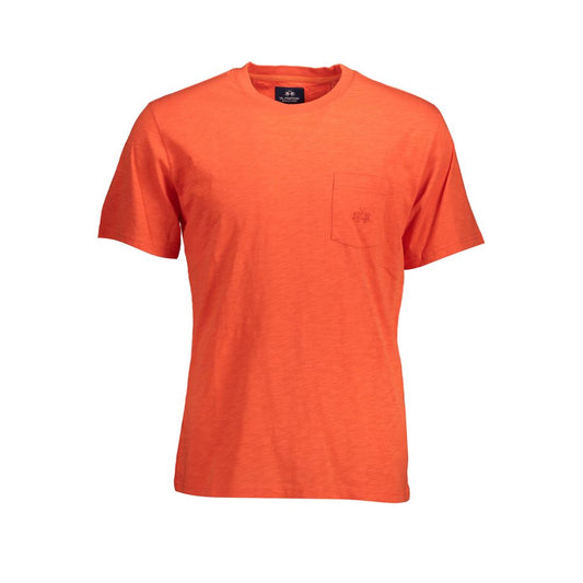 T-shirt en coton rouge La Martina
