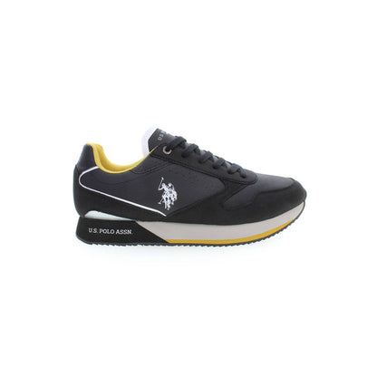 US POLO ASSN. Black Polyester Sneaker