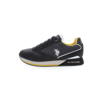US POLO ASSN. Black Polyester Sneaker