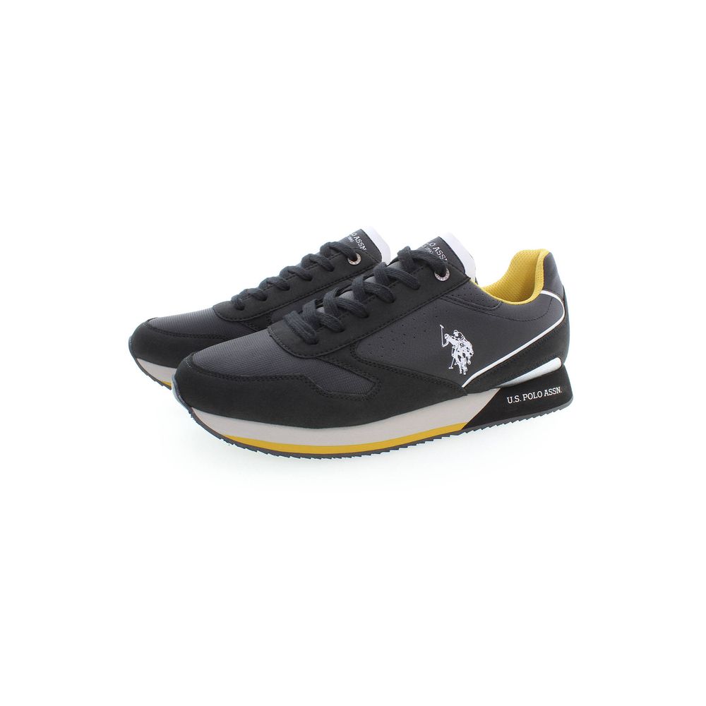 US POLO ASSN. Black Polyester Sneaker
