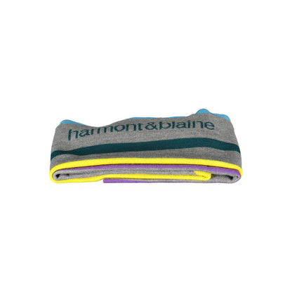 Harmont &amp; Blaine Gray Wool Scarf