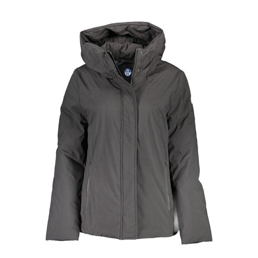 North Sails Black Polyester Jackets &amp; Coat