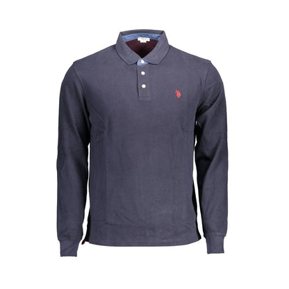 Polo bleu en coton US POLO ASSN.