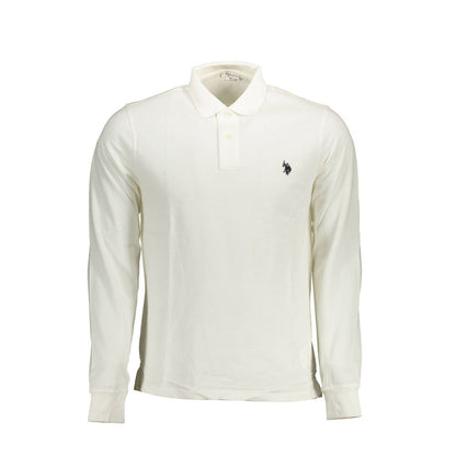 Polo blanc en coton US POLO ASSN.