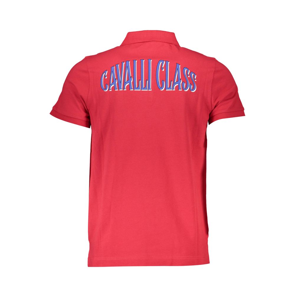 Polo Cavalli Class en coton rouge