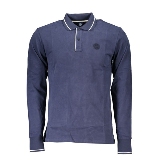 Polo en coton bleu North Sails
