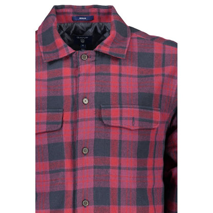 Chemise en coton violet Gant