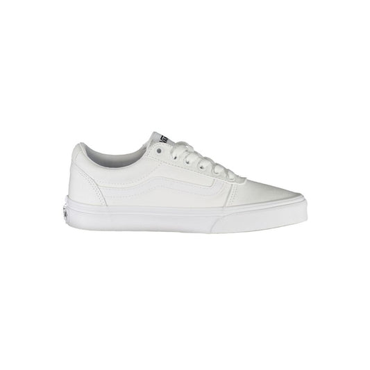Vans White Polyester Sneaker by Vans