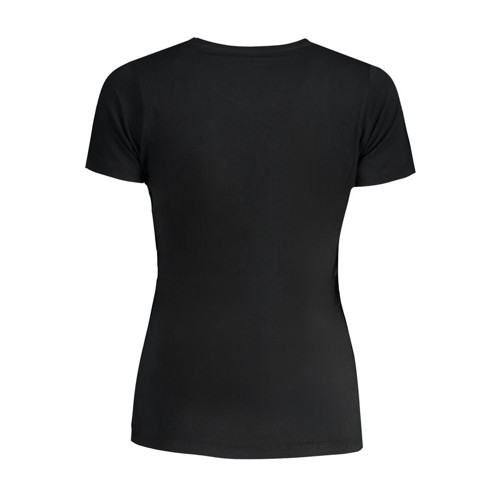 Pepe Jeans Black Cotton Tops &amp; T-Shirt