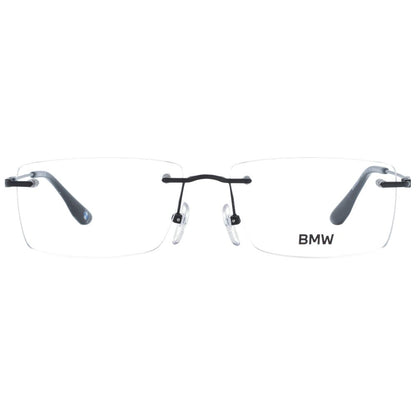 BMW Titanium Rimloos Brilframe Zwart 56 Luxe Premium Mannen