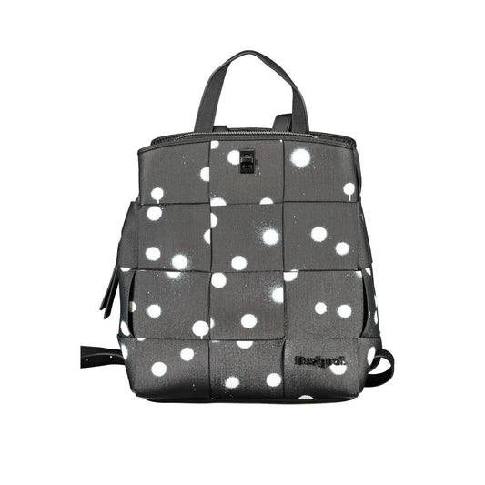 Sac à dos en polyéthylène noir Desigual