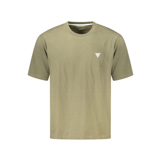 T-shirt en coton vert Guess Jeans