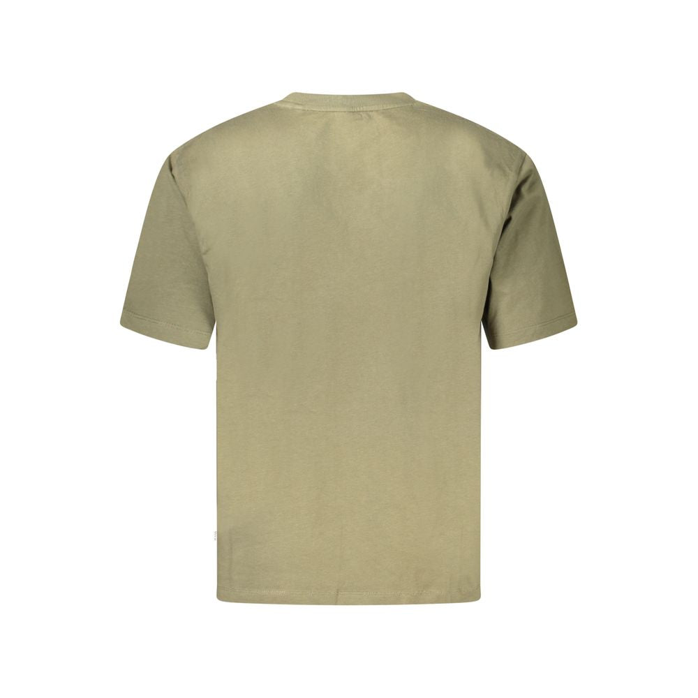 T-shirt en coton vert Guess Jeans