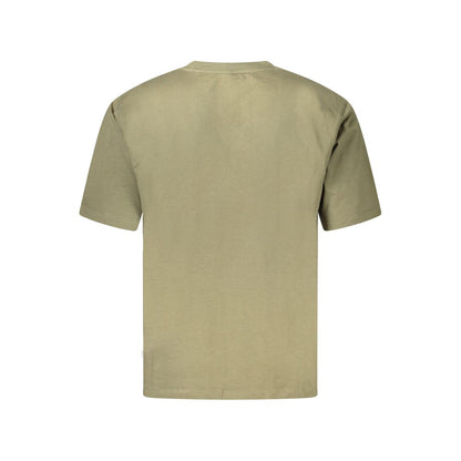 T-shirt en coton vert Guess Jeans