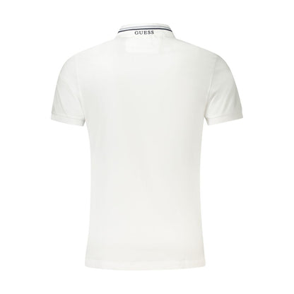 Polo en coton blanc Guess Jeans