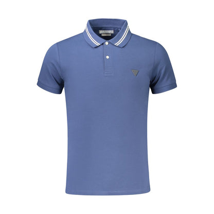 Polo en coton bleu Guess Jeans