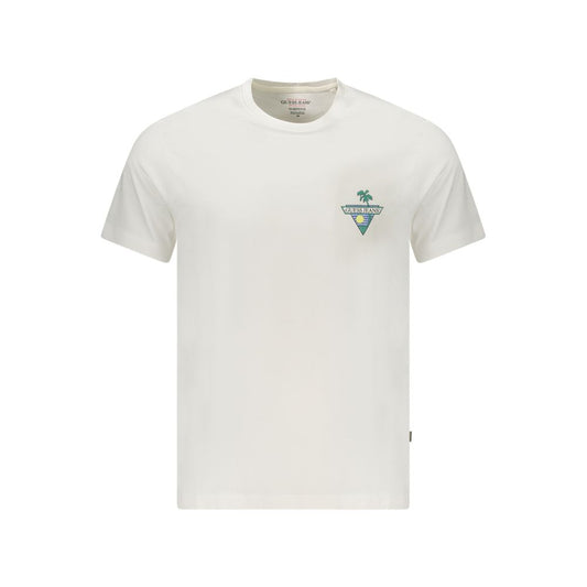 T-shirt en coton blanc Guess Jeans