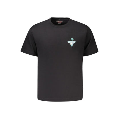 T-shirt en coton noir Guess Jeans