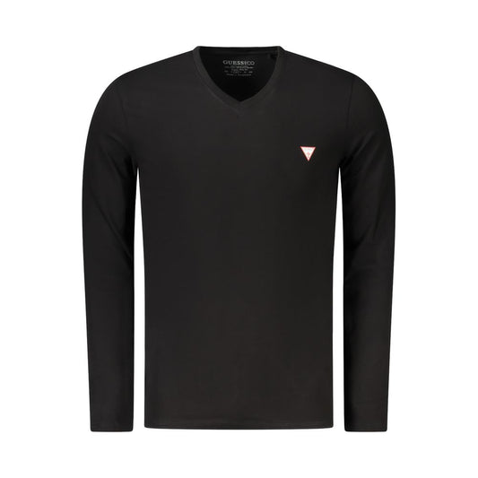 T-shirt en coton noir Guess Jeans