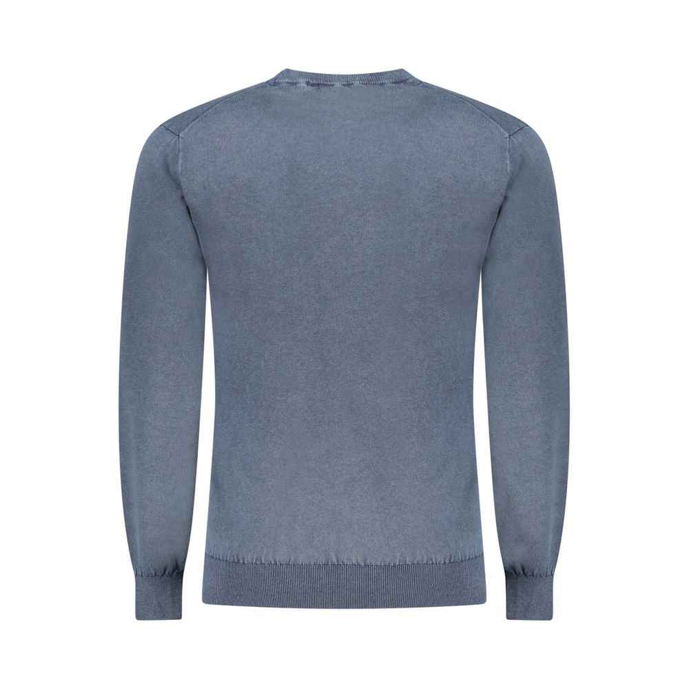 Guess Jeans Blue Cotton Sweater
