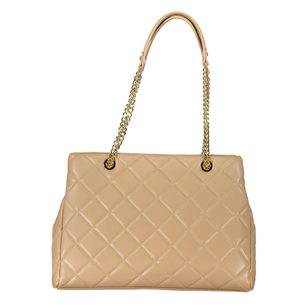 Mario Valentino Beige Polyethylene Handbag by Mario Valentino