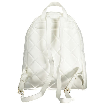 Sac à dos en polyéthylène blanc Mario Valentino