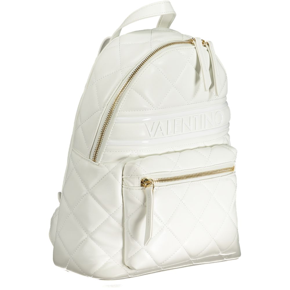 Sac à dos en polyéthylène blanc Mario Valentino