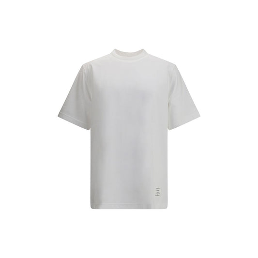 Thom Browne Oversized T Shirt Multicolor Back Bands