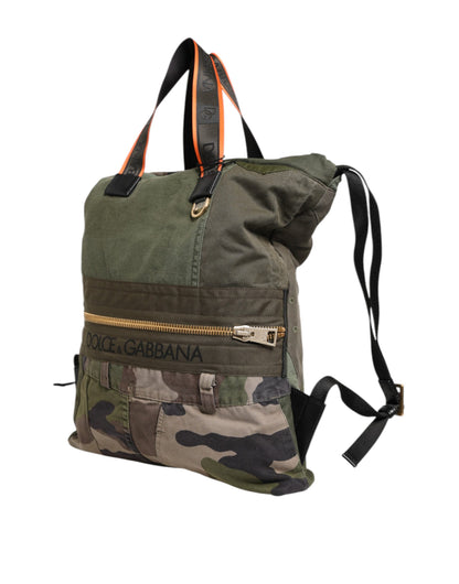 Portefeuille continental Dolce &amp; Gabbana en cuir d'autruche vert exquis