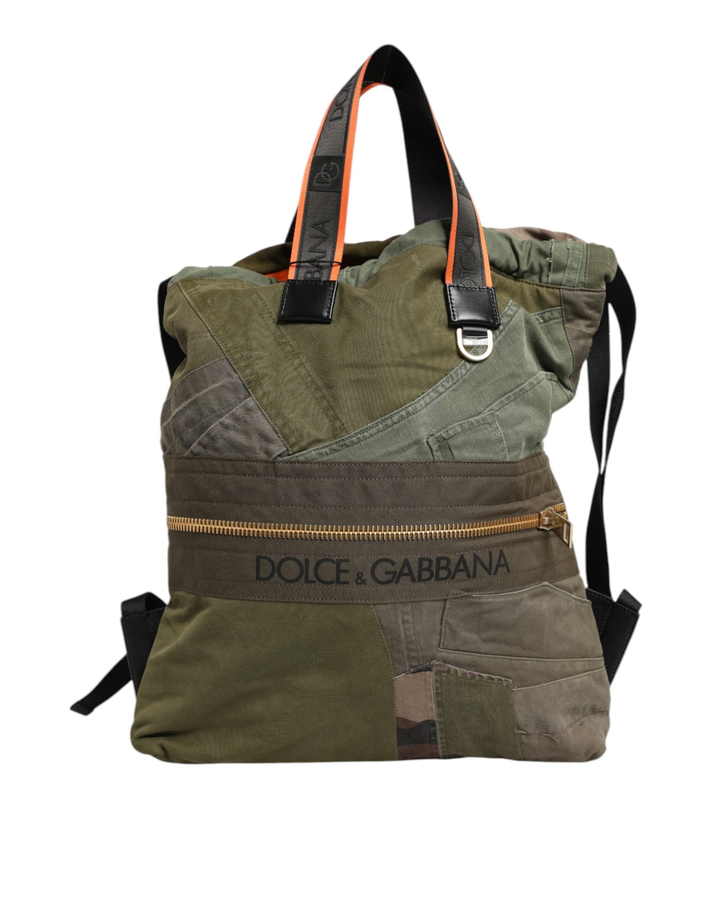Portefeuille continental Dolce &amp; Gabbana en cuir d'autruche vert exquis