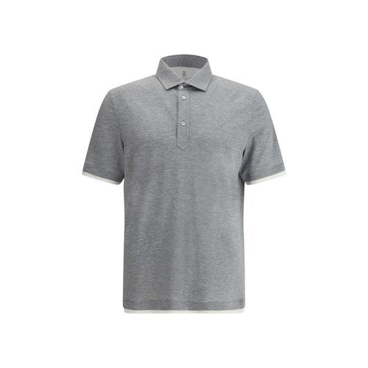 Polo en soie Brunello Cucinelli