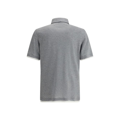 Polo en soie Brunello Cucinelli