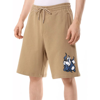 Comme Des Fuckdown Brown Cotton Shorts