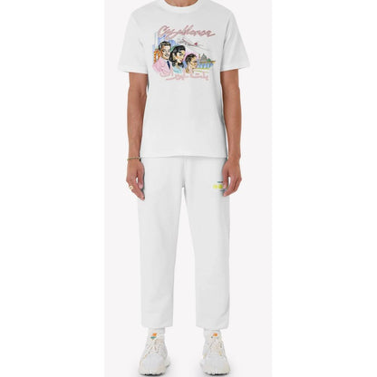 T-shirt en coton blanc Casablanca