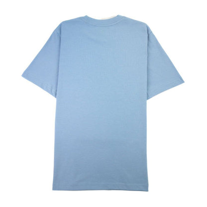 T-shirt en coton bleu Casablanca